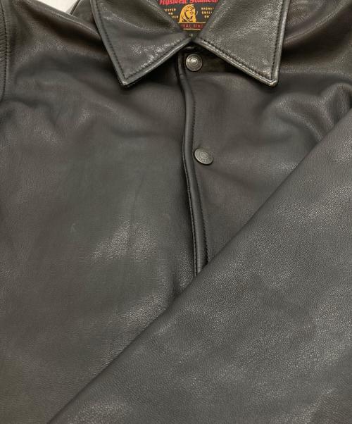 Hysteric Glamour（ヒステリックグラマー）Hysteric Glamour (ヒステリックグラマー) GOAT LEATHER COACH JKT ブラック サイズ:Smallの古着・服飾アイテム