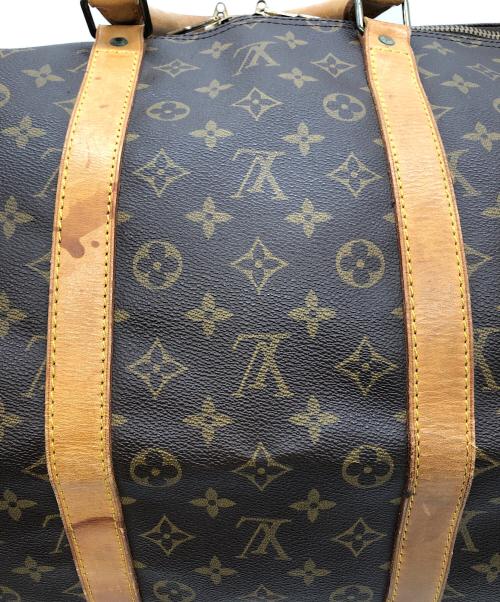 LOUIS VUITTON（ルイ ヴィトン）LOUIS VUITTON (ルイ ヴィトン) キーポル55 トラベルバッグ ブラウンの古着・服飾アイテム
