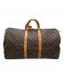 LOUIS VUITTON (ルイ ヴィトン) キーポル55 トラベルバッグ ブラウン：45000円