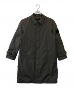 BRIEFING×willLOUNGEブリーフィング×ウィルラウンジ）の古着「ステンカラーコート」｜オリーブ