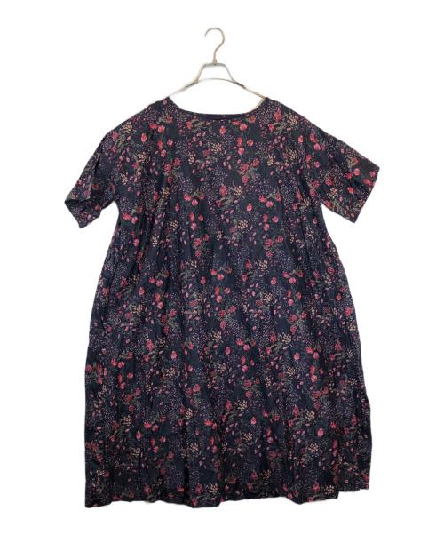 SOIL（ソイル）SOIL (ソイル) フラワープリントワンピース パープル サイズ:SIZE 2 未使用品の古着・服飾アイテム