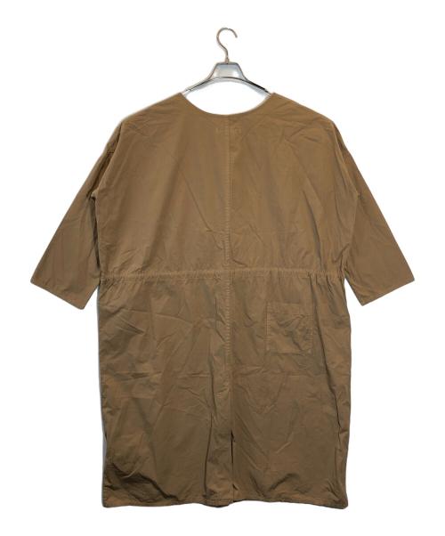 Veritecoeur（ヴェリテクール）Veritecoeur (ヴェリテクール) コンパクトフラットドローコードワンピース ブラウン サイズ:SIZE Freeの古着・服飾アイテム