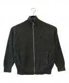 FRED PERRY×BEAMSフレッドペリー×ビームス）の古着「ドライバーズニット」｜グリーン