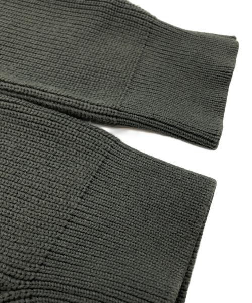 FRED PERRY（フレッドペリー）FRED PERRY (フレッドペリー) BEAMS (ビームス) ドライバーズニット グリーン サイズ:Lの古着・服飾アイテム