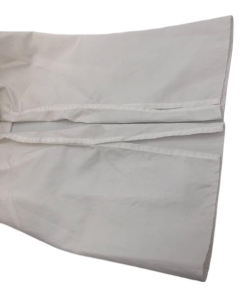 Curensology（カレンソロジー）Curensology (カレンソロジー) コットンフラットカラーブラウス ホワイト サイズ:Fの古着・服飾アイテム