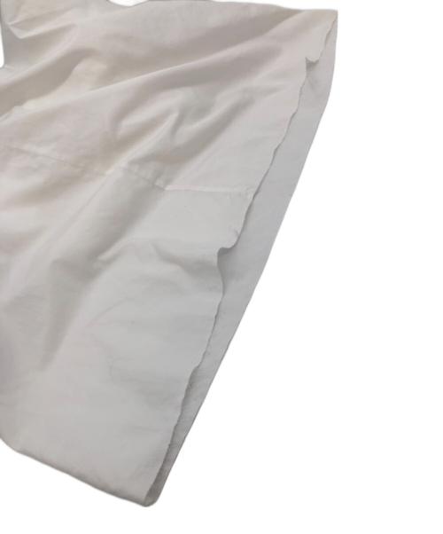 Curensology（カレンソロジー）Curensology (カレンソロジー) コットンフラットカラーブラウス ホワイト サイズ:Fの古着・服飾アイテム