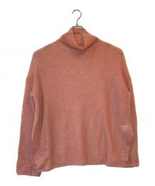 Whim Gazette（ウィムガゼット）の古着「KIDモヘヤタートルネックプルオーバー」｜ピンク