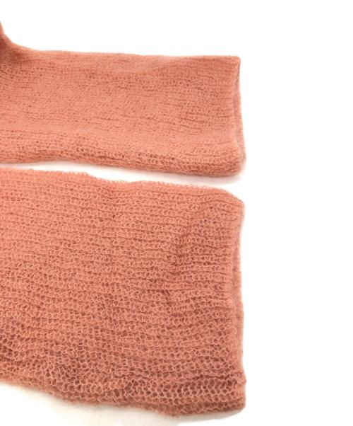 Whim Gazette（ウィムガゼット）Whim Gazette (ウィムガゼット) KIDモヘヤタートルネックプルオーバー ピンク サイズ:Fの古着・服飾アイテム