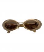 FENDIフェンディ）の古着「サングラス」｜ゴールド