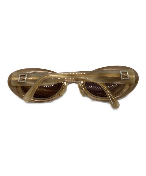 FENDI（フェンディ）FENDI (フェンディ) サングラス ゴールド サイズ:SIZE 49□25の古着・服飾アイテム