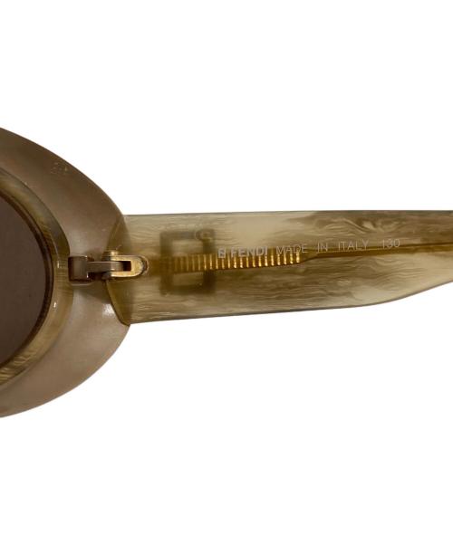 FENDI（フェンディ）FENDI (フェンディ) サングラス ゴールド サイズ:SIZE 49□25の古着・服飾アイテム