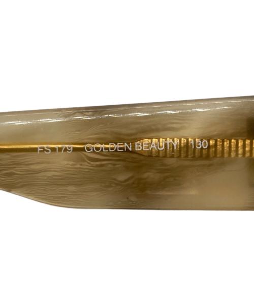 FENDI（フェンディ）FENDI (フェンディ) サングラス ゴールド サイズ:SIZE 49□25の古着・服飾アイテム