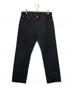 LEVI'Sリーバイス）の古着「後染め501デニムパンツ」｜ブラック
