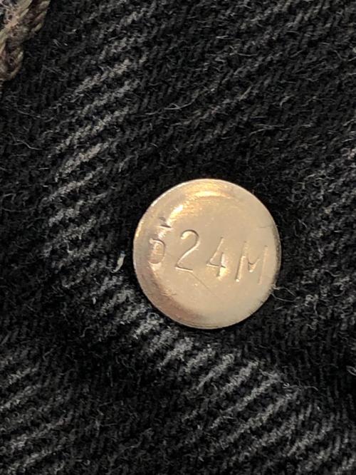 LEVI'S（リーバイス）LEVI'S (リーバイス) 後染め501デニムパンツ ブラック サイズ:W36 L30の古着・服飾アイテム