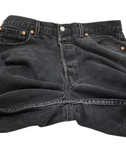 LEVI'S（リーバイス）LEVI'S (リーバイス) 後染め501デニムパンツ ブラック サイズ:W36 L30の古着・服飾アイテム