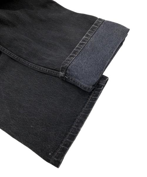 LEVI'S（リーバイス）LEVI'S (リーバイス) 後染め501デニムパンツ ブラック サイズ:W36 L30の古着・服飾アイテム