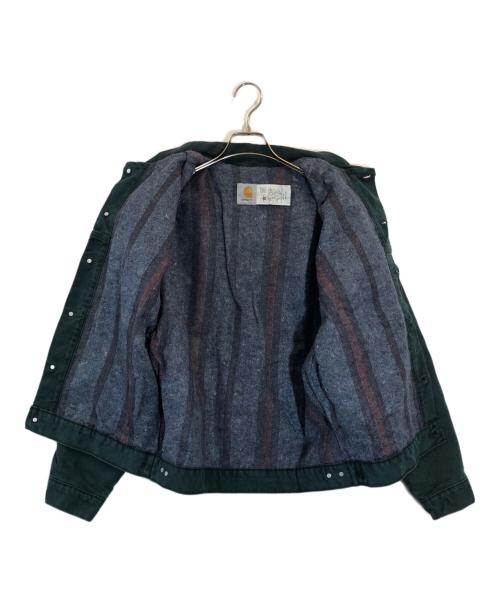 CarHartt（カーハート）CarHartt (カーハート) Washed Tracker Jacket ハンターグリーン サイズ:Mの古着・服飾アイテム