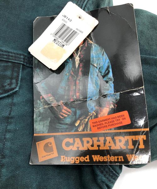 CarHartt（カーハート）CarHartt (カーハート) Washed Tracker Jacket ハンターグリーン サイズ:Mの古着・服飾アイテム