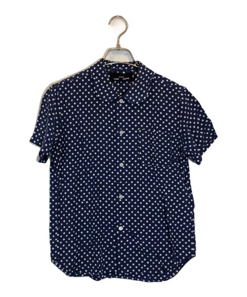 tricot COMME des GARCONS（トリココムデギャルソン）tricot COMME des GARCONS (トリココムデギャルソン) ドット柄ブラウス ブルー サイズ:SIZE Mの古着・服飾アイテム