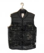 adidas×WHITE MOUNTAINEERINGアディダス×ホワイトマウンテ二アニング）の古着「中綿ベスト」｜グレー