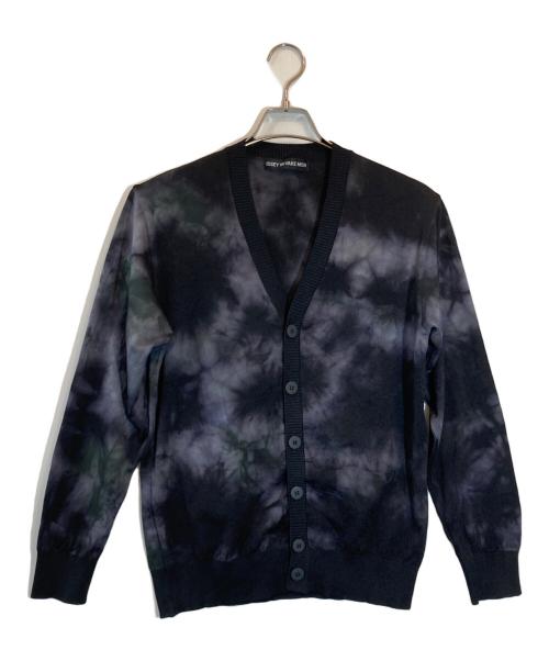 ISSEY MIYAKE MEN（イッセイミヤケメン）ISSEY MIYAKE MEN (イッセイミヤケメン) 総柄カーディガン ブラック サイズ:SIZE Sの古着・服飾アイテム