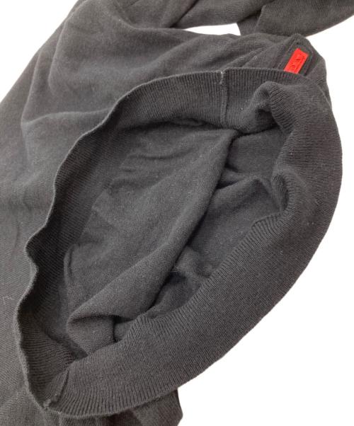 PRADA SPORTS（プラダスポーツ）PRADA SPORTS (プラダスポーツ) カシミヤ混Vネックニット ブラック サイズ:４２の古着・服飾アイテム