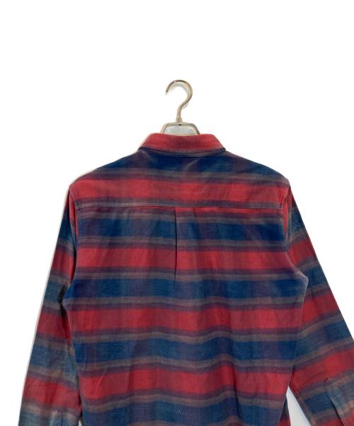 OUR LEGACY（アワーレガシー）OUR LEGACY (アワーレガシー) Generation Shirt レッド×ブルー サイズ:Sの古着・服飾アイテム