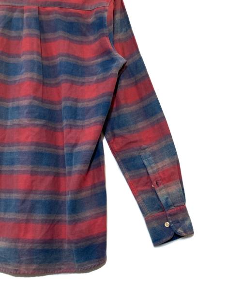 OUR LEGACY（アワーレガシー）OUR LEGACY (アワーレガシー) Generation Shirt レッド×ブルー サイズ:Sの古着・服飾アイテム