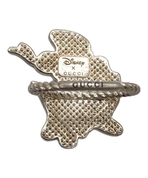 GUCCI（グッチ）GUCCI (グッチ) Disney (ディズニー) ドナルドリング シルバー サイズ:11号の古着・服飾アイテム