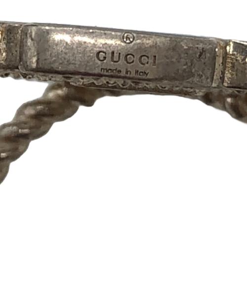 GUCCI（グッチ）GUCCI (グッチ) Disney (ディズニー) ドナルドリング シルバー サイズ:11号の古着・服飾アイテム