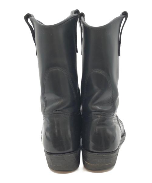 RED WING（レッドウィング）RED WING (レッドウィング) ペコスブーツ ブラック サイズ:SIZE 8 1/2の古着・服飾アイテム