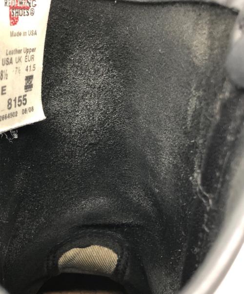 RED WING（レッドウィング）RED WING (レッドウィング) ペコスブーツ ブラック サイズ:SIZE 8 1/2の古着・服飾アイテム