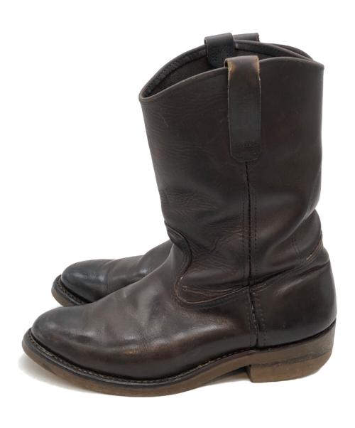RED WING（レッドウィング）RED WING (レッドウィング) ペコスブーツ ブラウン サイズ:SIZE 8 1/2の古着・服飾アイテム