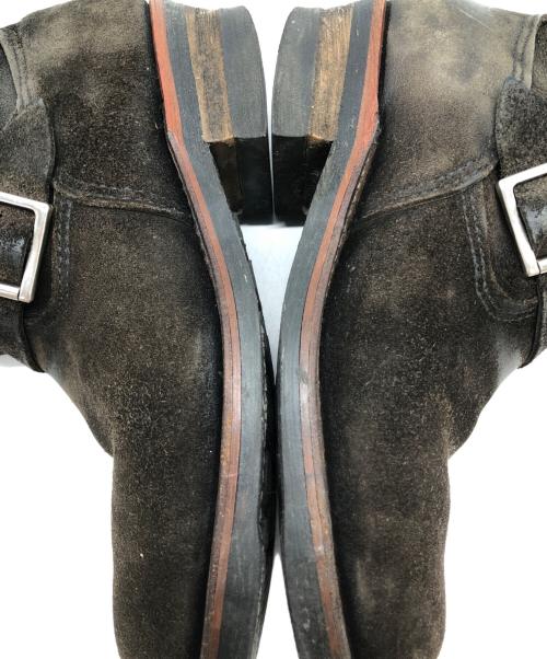 RED WING（レッドウィング）RED WING (レッドウィング) スエードエンジニアブーツ ブラック サイズ:SIZE 8 1/2の古着・服飾アイテム