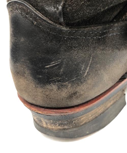 RED WING（レッドウィング）RED WING (レッドウィング) スエードエンジニアブーツ ブラック サイズ:SIZE 8 1/2の古着・服飾アイテム