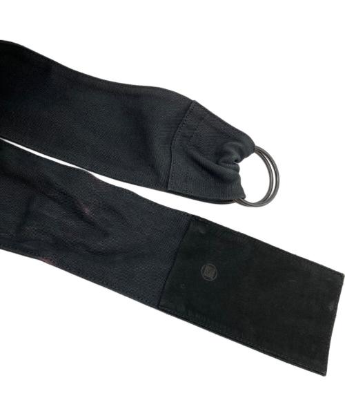 yorozu（ヨロズ）yorozu (ヨロズ) キャンバスタスキBAG ブラックの古着・服飾アイテム