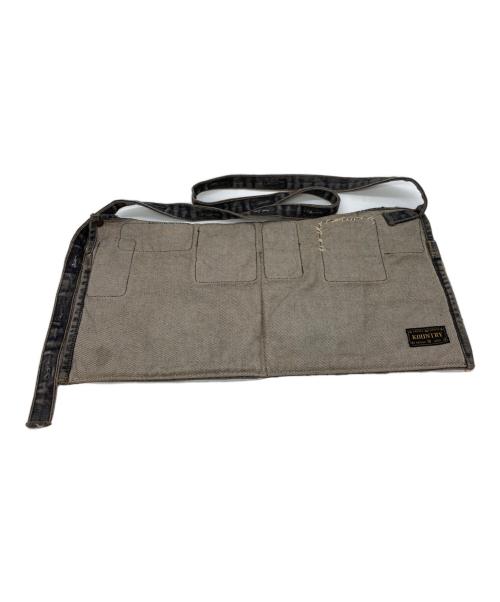 KAPITAL（キャピタル）KAPITAL (キャピタル) スマイルエンブロイダリーサコッシュ ブラックの古着・服飾アイテム