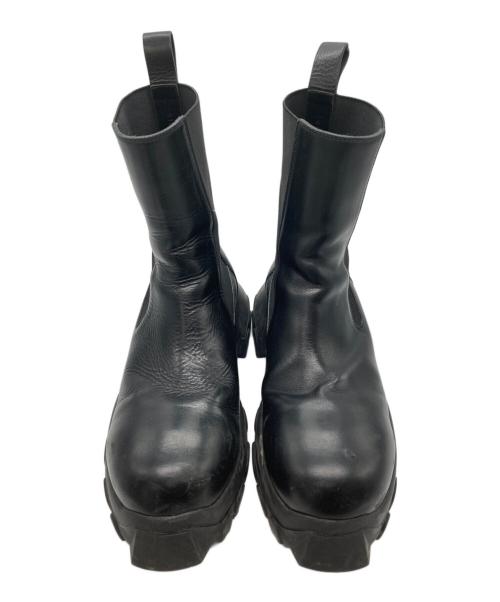 RICK OWENS（リックオウエンス）RICK OWENS (リックオウエンス) サイドゴアブーツ ブラック サイズ:41の古着・服飾アイテム