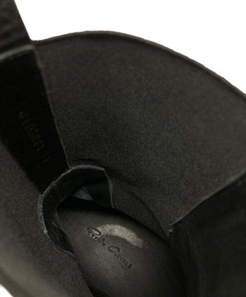 RICK OWENS（リックオウエンス）RICK OWENS (リックオウエンス) サイドゴアブーツ ブラック サイズ:41の古着・服飾アイテム