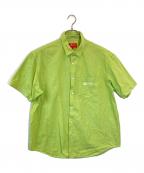 SUPREMEシュプリーム）の古着「INVERT DENIM S/S SHIRT」｜グリーン