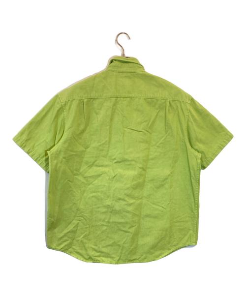 SUPREME（シュプリーム）Supreme (シュプリーム) INVERT DENIM S/S SHIRT グリーン サイズ:SIZE Lの古着・服飾アイテム