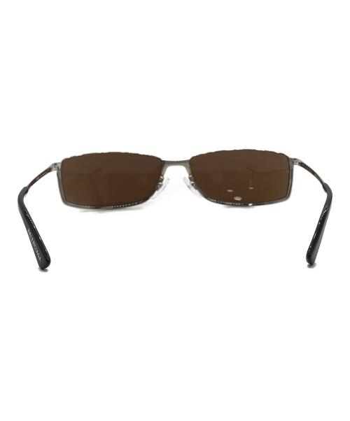 BALENCIAGA（バレンシアガ）BALENCIAGA (バレンシアガ) ロゴプリントメタルサングラス サイズ:64-16-125の古着・服飾アイテム