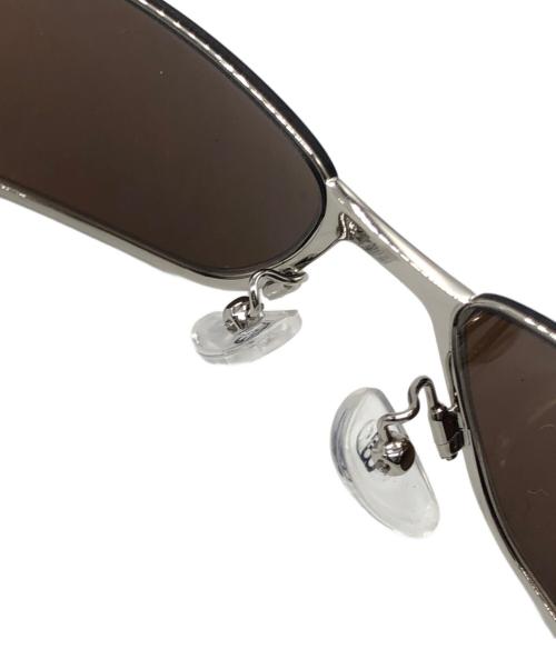 BALENCIAGA（バレンシアガ）BALENCIAGA (バレンシアガ) ロゴプリントメタルサングラス サイズ:64-16-125の古着・服飾アイテム