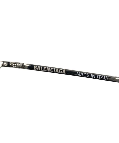 BALENCIAGA（バレンシアガ）BALENCIAGA (バレンシアガ) ロゴプリントメタルサングラス サイズ:64-16-125の古着・服飾アイテム