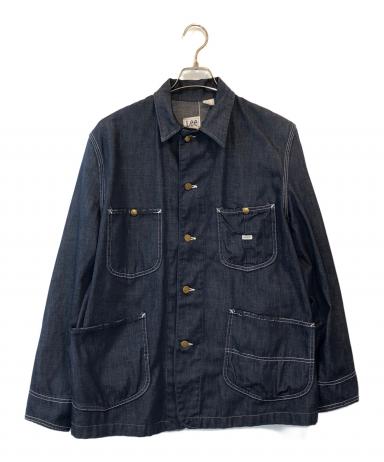 Lee 91J カバーオール インディゴ デニム L 中古・古着通販】LEE (リー) 91-Jデニムカバーオール インディゴ
