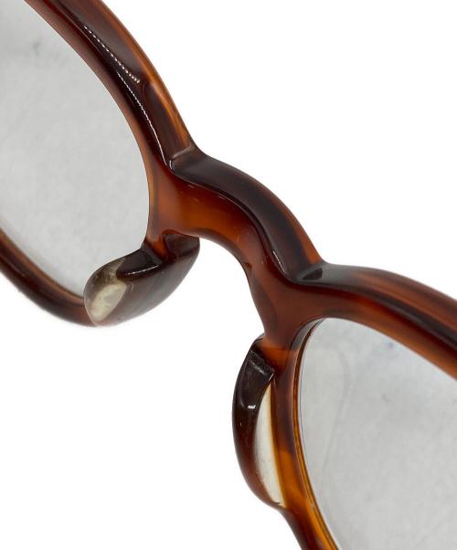 julius tart optical（ジュリアス タート オプティカル）JULIUS TART OPTICAL (ジュリアス タート オプティカル) 伊達眼鏡 ブラウン サイズ:下記参照の古着・服飾アイテム