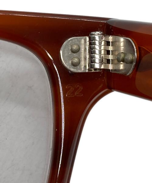 julius tart optical（ジュリアス タート オプティカル）JULIUS TART OPTICAL (ジュリアス タート オプティカル) 伊達眼鏡 ブラウン サイズ:下記参照の古着・服飾アイテム