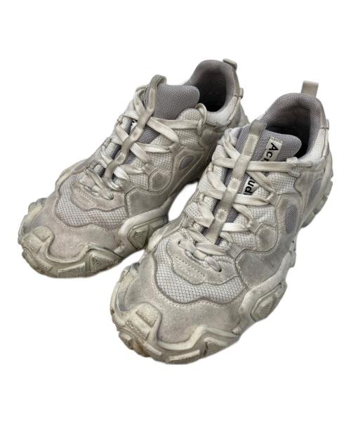 Acne studios（アクネ ストゥディオス）ACNE STUDIOS (アクネ ストゥディオス) Bolzter W Tumbled ホワイト サイズ:41の古着・服飾アイテム