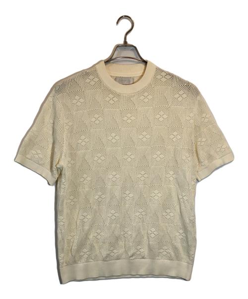KITH（キス）KITH (キス) mesh short sleeve knit kith アイボリー サイズ:SIZE Sの古着・服飾アイテム