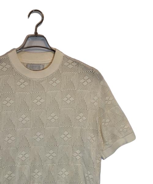 KITH（キス）KITH (キス) mesh short sleeve knit kith アイボリー サイズ:SIZE Sの古着・服飾アイテム